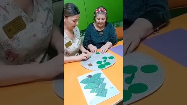 Аппликация Елочка смотреть онлайн