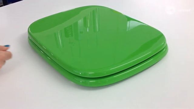 sedile copriwc Duravit serie D-Code Verde RAL 6018 смотреть онлайн