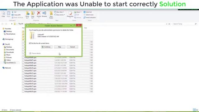 The Application Was unable to start Correctly Exe error Solution смотреть онлайн