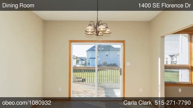 1400 SE Florence Dr Waukee IA 50263 - Carla Clark - REMAX Real Estate Group смотреть онлайн