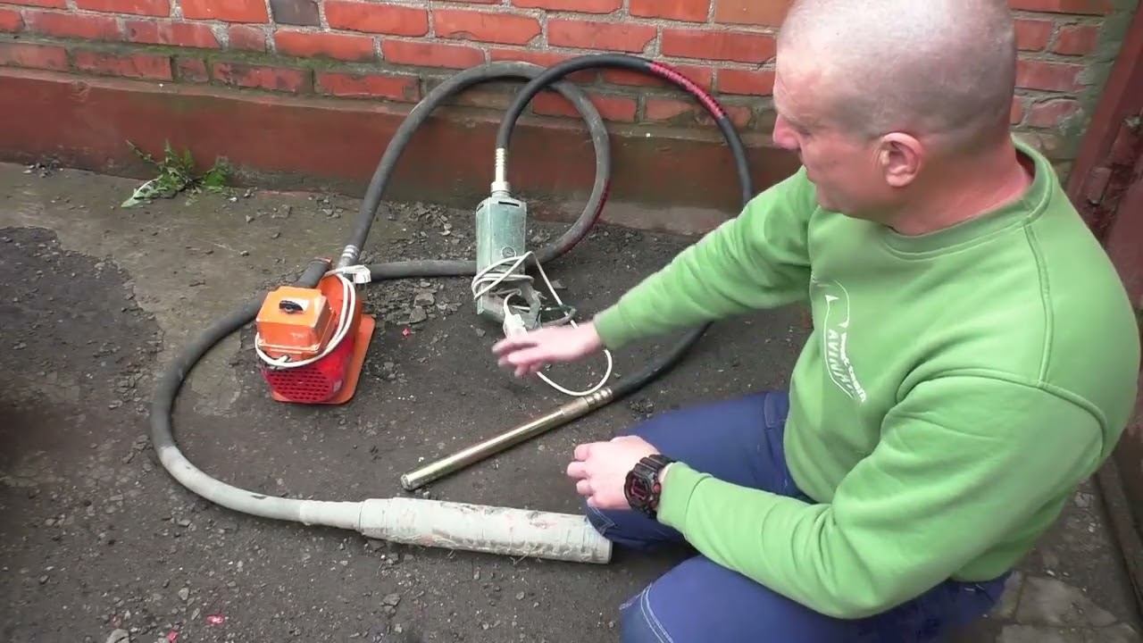 Видео работы глубинный вибратор Vibromash.com, 8-800-500-40-02, 8-902-333-99-69 смотреть онлайн