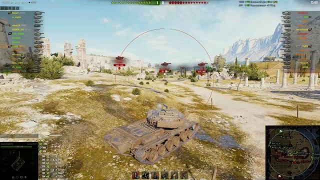World of Tanks центурион 5. 1 , нагло, 2800 асист,3500 дмг смотреть онлайн