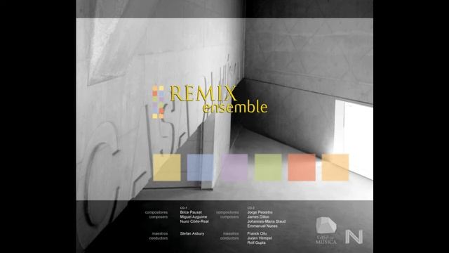 Nuno Corte-Real - musica de bailado op.23 (Andarilhos) REMIX ensemble смотреть онлайн