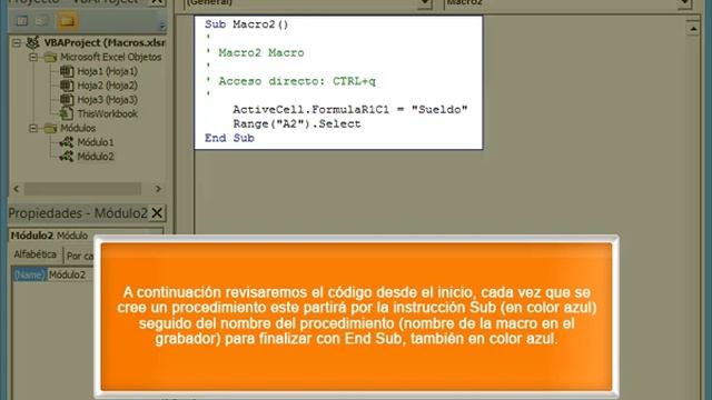 MIV/ EA / 1.4 Introducción a Visual basic смотреть онлайн