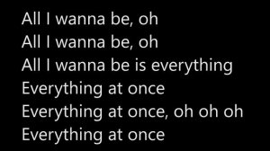 "Lenka" - Everything At Once with Lyrics