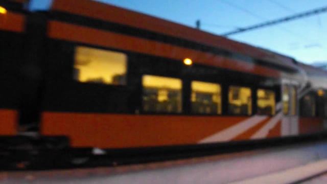 Stadler Flirt EMU 1401 Arriving to Pääsküla station смотреть онлайн
