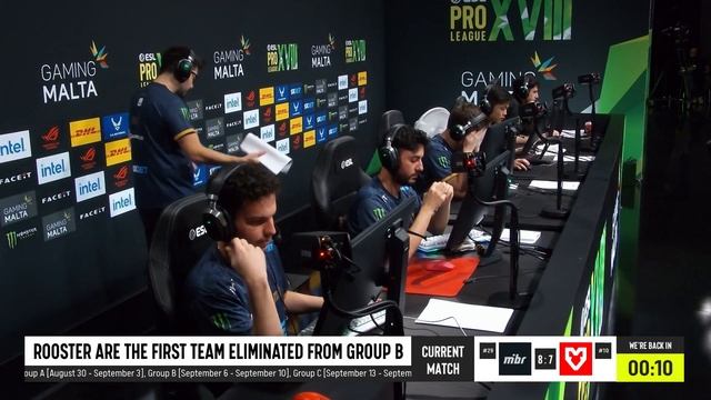 MIBR vs. MOUZ - Map 1 [Vertigo] - ESL Pro League Season 18 - Group B смотреть онлайн