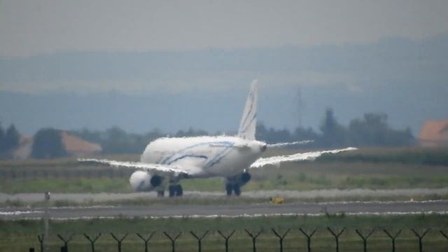 Gazpromavia Sukhoi Superjet 100-95LR Takeoff From Belgrade Airport смотреть онлайн