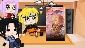 Реакция Наруто на Мицури Канроджи. [Gacha Club]