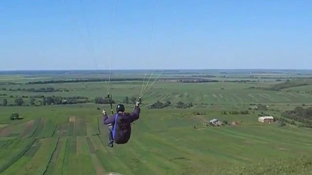 Взлет и полет на параплане смотреть онлайн
