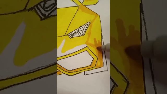 Lamborghini маркерами для скетченга смотреть онлайн