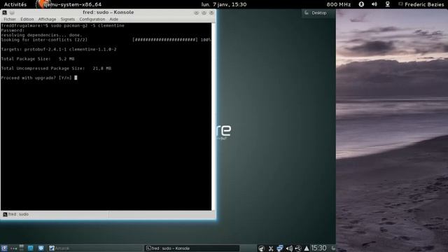 Frugalware Linux 1.8rc1 - KDE SC 4.9.5 смотреть онлайн