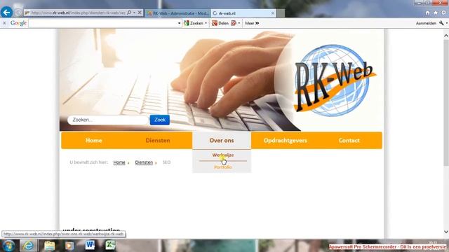 www.rk-web.nl icemenu dropdown IE11 смотреть онлайн