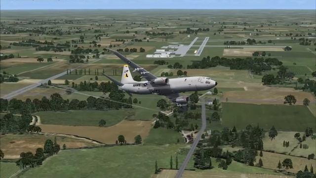 FSX P8 Flight over KARR (Aurora Muni IL) смотреть онлайн