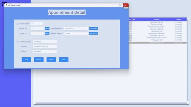 Hospital Management System Demo | Python Tkinter & SQLite3 Project смотреть онлайн