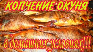 КОПЧЕНИЕ ОКУНЯ В ДОМАШНИХ УСЛОВИЯХ. ВСЕ ПРОСТО И ВКУСНО!!! ПОЛНЫЙ ПОДРОБНЫЙ РЕЦЕПТ!!!