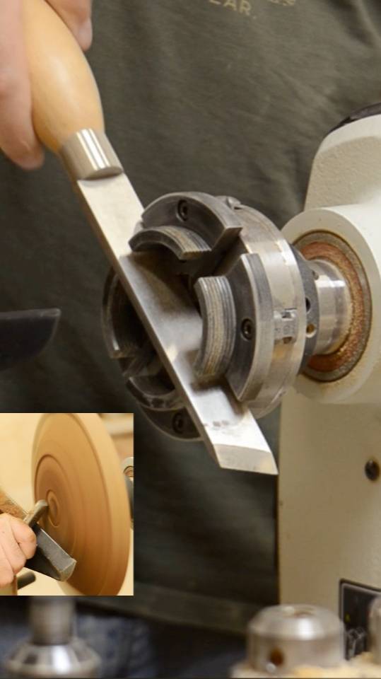 Самые популярные токарные резцы по дереву | Резец желобочный Bowl Gouge и Мейсель из HSS M2 Cryo смотреть онлайн