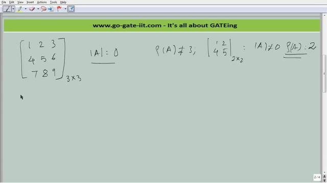 Linear Algebra : Rank of a Matrix смотреть онлайн