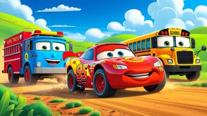 Мультики про машинки. Супергерои едут по морю. Детские Мультики, Мультики для детей, МАКВИН