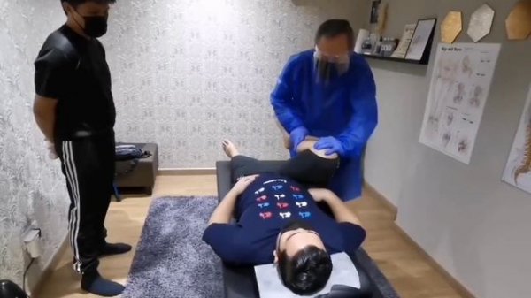 Master Chris Leong Quick Adjustment Clm Tit Tar Treatment Knee Problem