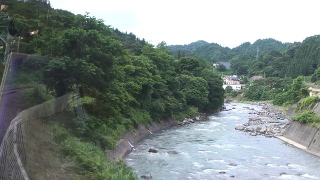 大糸線 車窓 南小谷－千国 E127系 смотреть онлайн