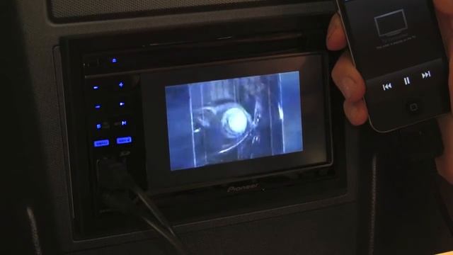 Pioneer AVH iPod/iPhone integration смотреть онлайн