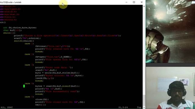 UNIX LAB EX7 смотреть онлайн