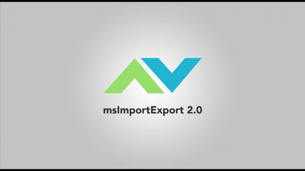 msImportExport 2.0