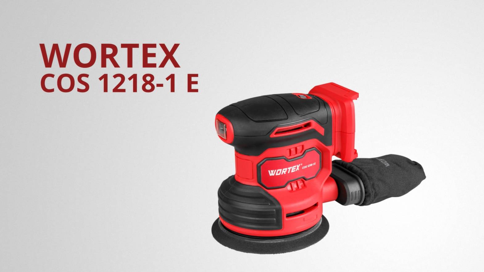 WORTEX COS 1218-1 E Аккумуляторная эксцентриковая шлифмашина смотреть онлайн