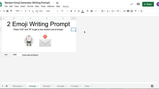 Random Emoji Generator (Writing Prompt) смотреть онлайн