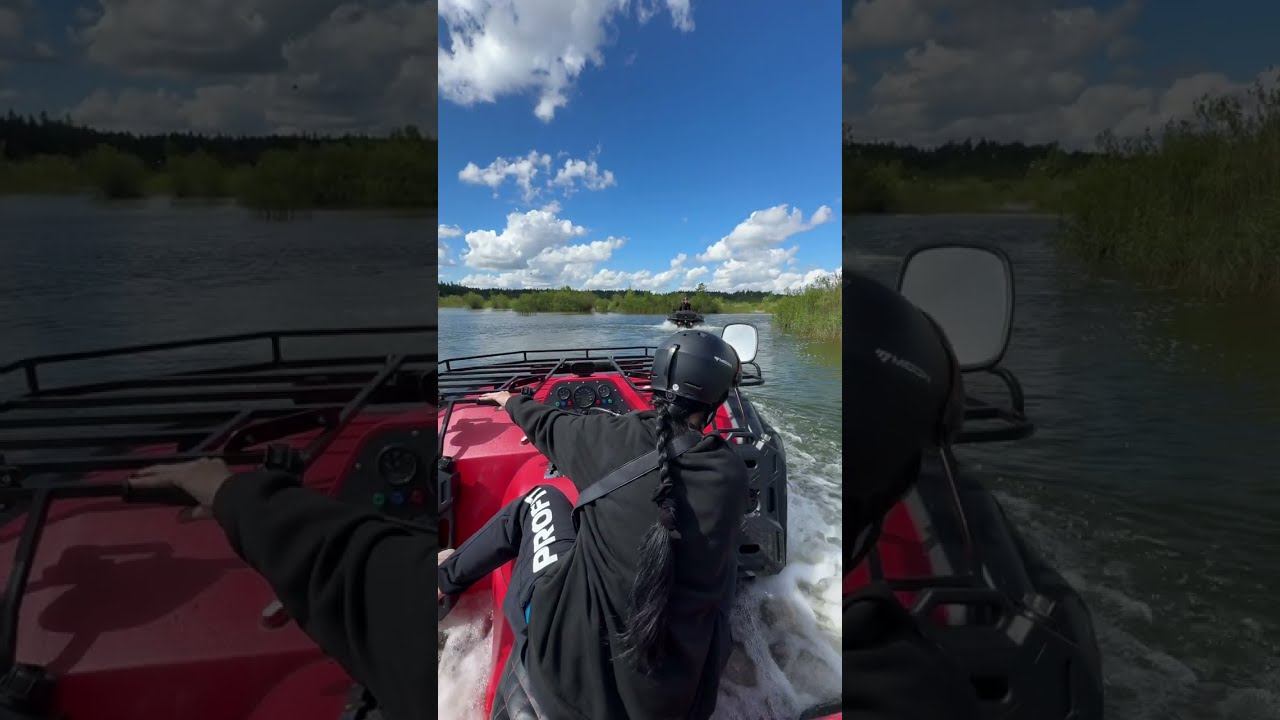 Прогулка на бигфутах в Питере. Квадроциклы на больших колесах