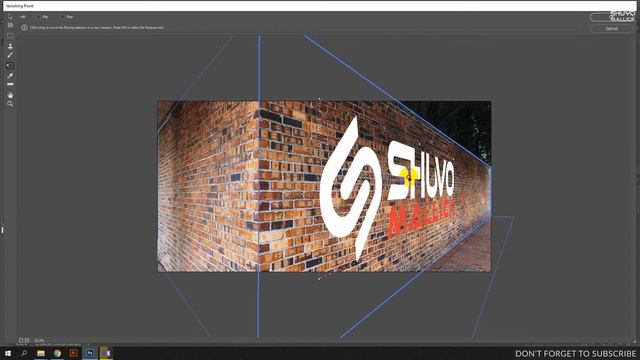 How to use vanishing point to mocking up designs in Photoshop CC 2020 смотреть онлайн