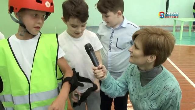 Игровой интерактив от «Лаборатории безопасности» в школе №7 смотреть онлайн