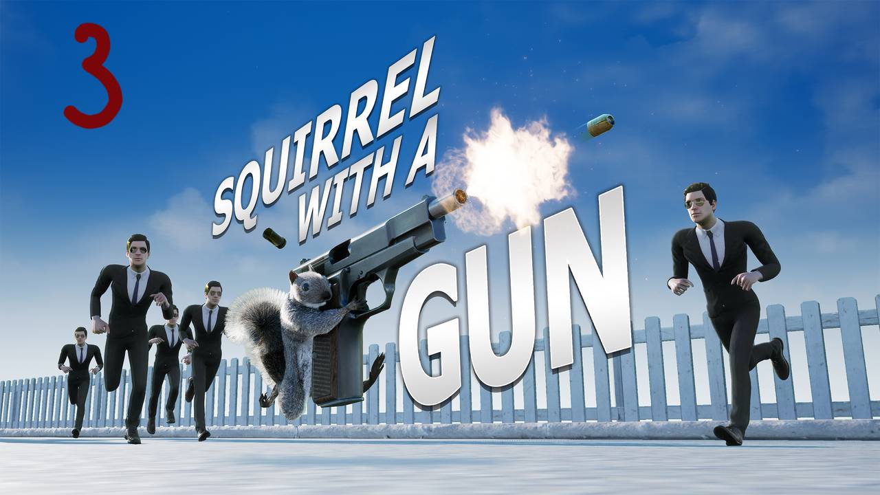 Прохождение Squirrel with a Gun #3 (Бункер)