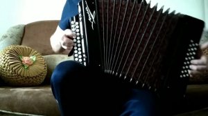 За тихой рекою. Разбор на гармони. Цифры в описании.