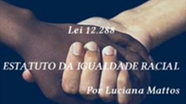 Lei 12.288 Estatuto da Igualdade Racial Art 17 ao art 26 смотреть онлайн