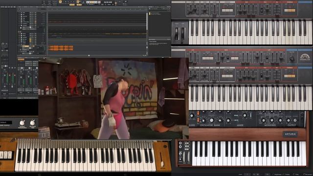 Chaka Khan Aint Nobody w/ Breakin' MIDI + Sound design + video montage смотреть онлайн