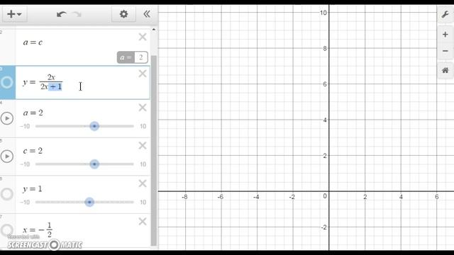 5.3 Rational Functions y=(ax+b)/(cx+d) смотреть онлайн