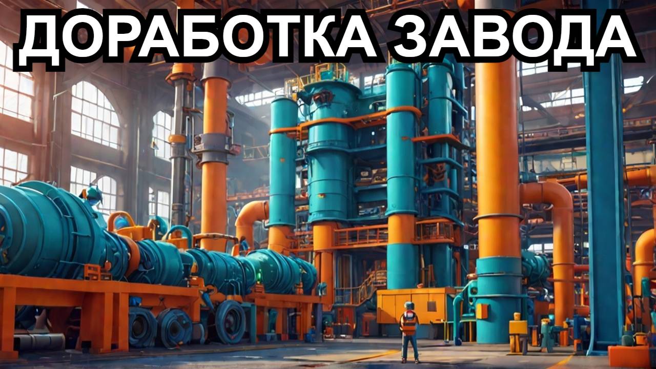 ДОДЕЛКИ И ПЕРЕДЕЛКИ НОВОГО ЗАВОДА Satisfactory смотреть онлайн