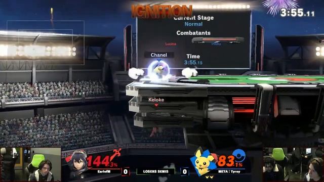 Ignition #165 LOSERS SEMIS - EarlOfM (Lucina) vs META | Tyroy (Pichu) смотреть онлайн