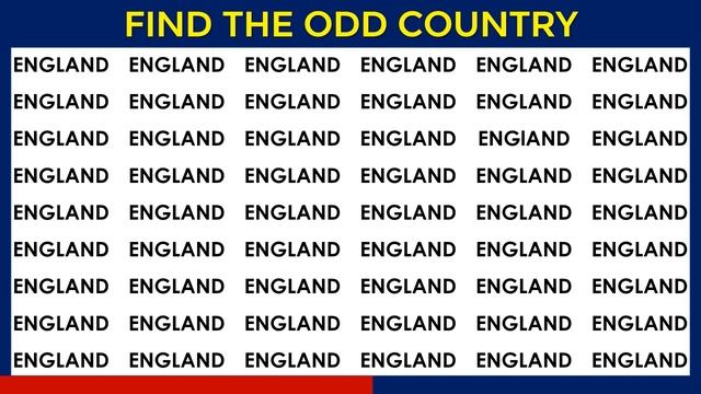HOW GOOD ARE YOUR EYES? | CAN YOU FIND THE ODD COUNTRY? l Puzzle Quiz - #2 смотреть онлайн
