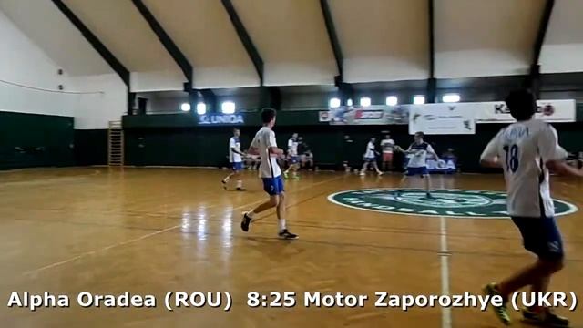 Handball. U17 boys. Sarius cup 2017. CS Alpha Oradea (ROU) - GK Motor (UKR) - 13:29 (2nd half) смотреть онлайн