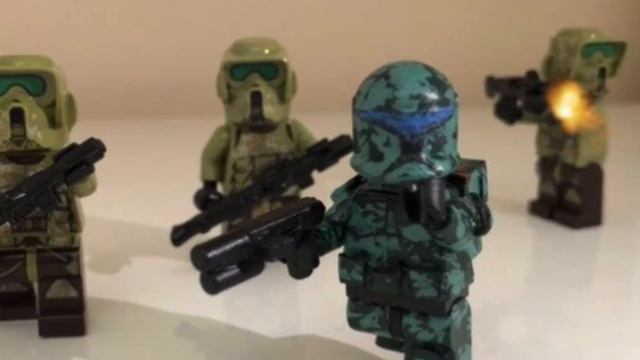 Lego Star Wars custom figures|Lego custom clone commando, Mandalorian armourer, incinerator trooper смотреть онлайн