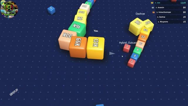 Cubes 2048.io | Cubes 2048.io World Record | Cubes 2048.io Crazy Games | Cubes 2048.io Game