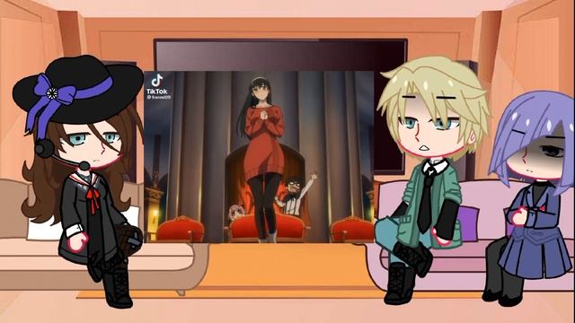 Wise react to anya + yor forger 🩷❤️🔥 смотреть онлайн