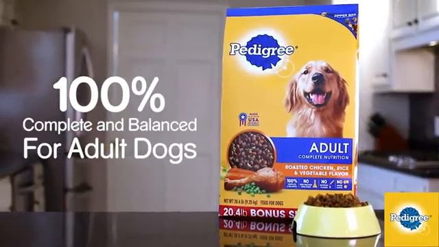 Dog food best seller - Pedigree Adult Dry Dog Food - Roasted Chicken, Rice & Vegetable Flavor смотреть онлайн