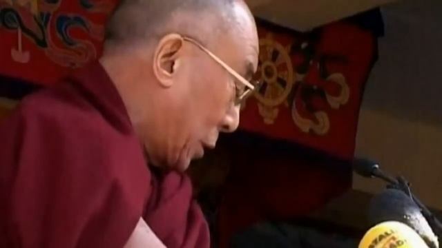 Russell Brand speaks about the Dalai Lama's UK visit смотреть онлайн