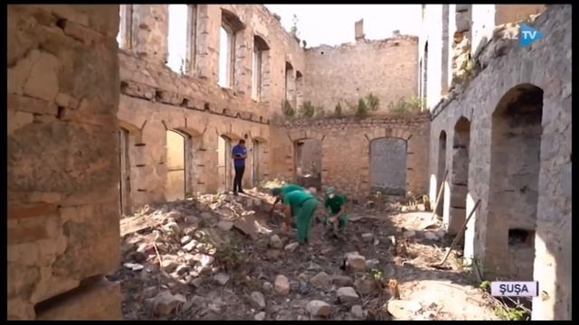 Şuşa küçələrindən yararsız nəqliyyat vasitələri kənarlaşdırılacaq смотреть онлайн