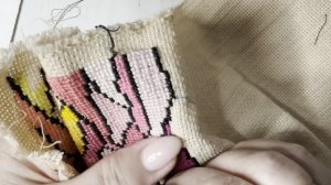 Мой релакс: оригинальная вышивка нитками мулине.