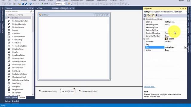 Lập trình Giao Diện C# Phần 6:Sử dụng công cụ NotifyIcon C# смотреть онлайн